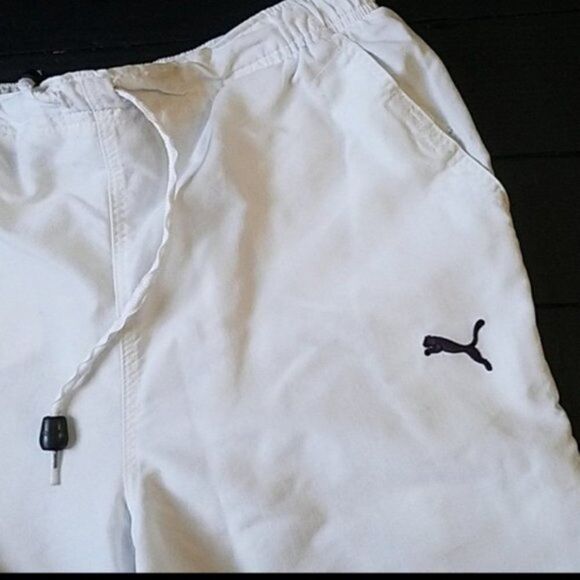 Puma white windbreaker capris - Picture 4 of 8